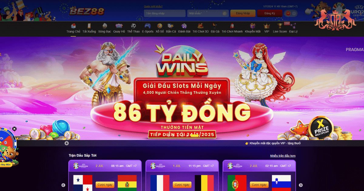 Bez88 – Hệ Thống Thể Thao, Casino & Game Uy Tín