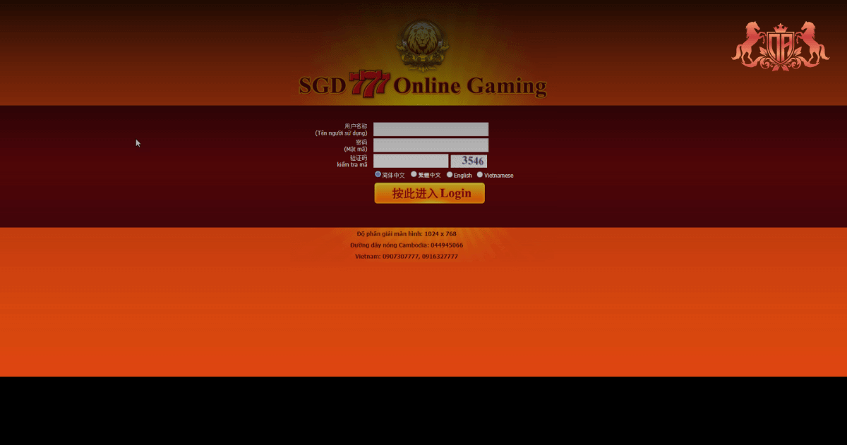 SGD777 - hệ thống live casino đỉnh cao